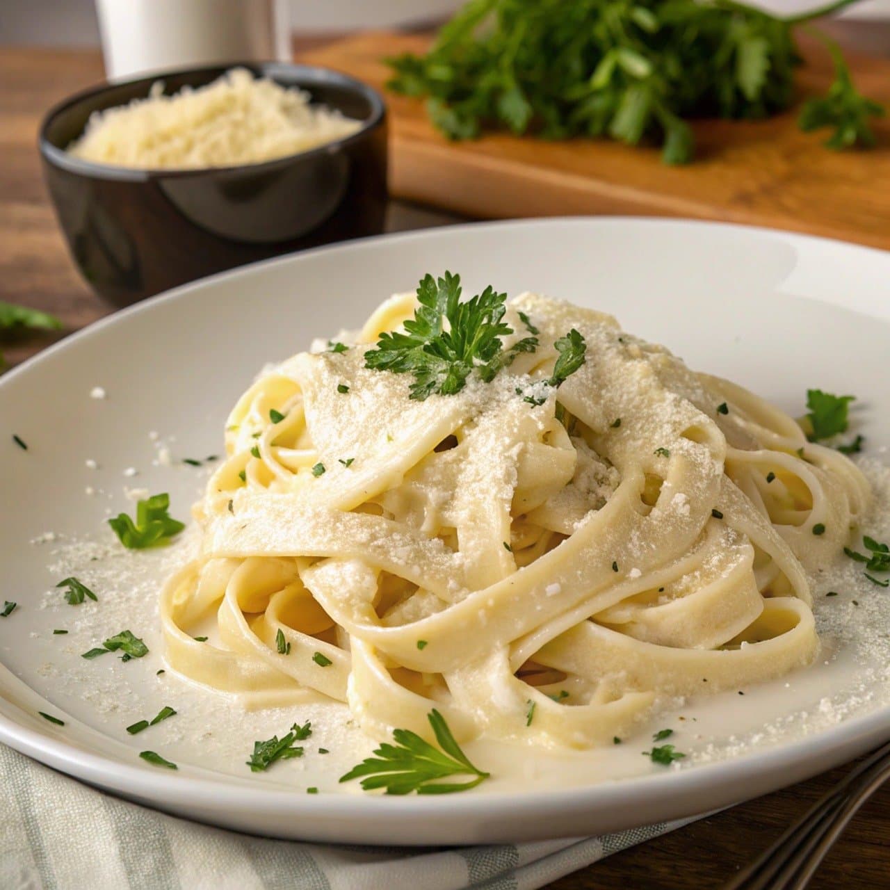 Creamy Herb Pasta