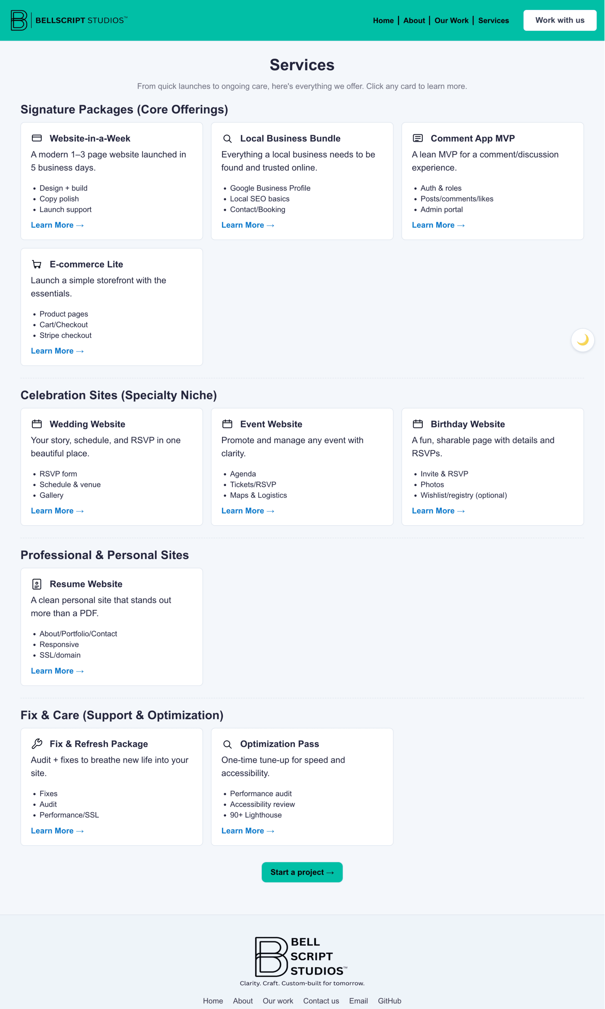 BellScript v1 Services